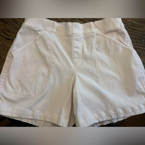 Women’s XL Light Pink Spanx Stretch Twill Shorts